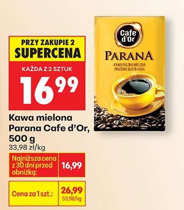 Kawa mielona Parana Cafe d'Or, 500 g