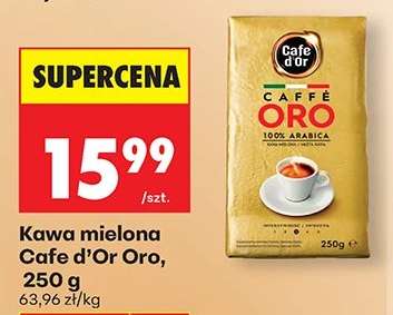 Kawa mielona Cafe d’Or Oro, 250 g
