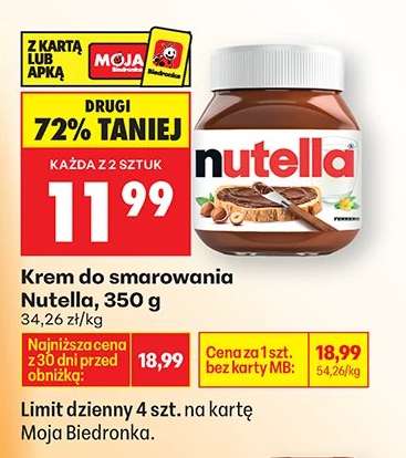Krem do smarowania Nutella 350 g