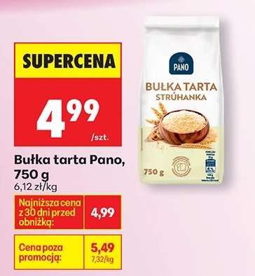 Bułka tarta Pano, 750 g