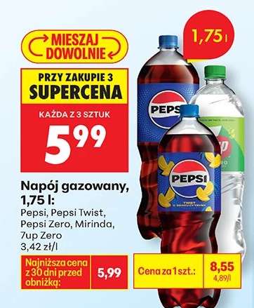 Napój gazowany, 1,75 l