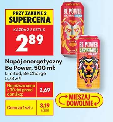 Napój energetyczny Be Power, 500 ml