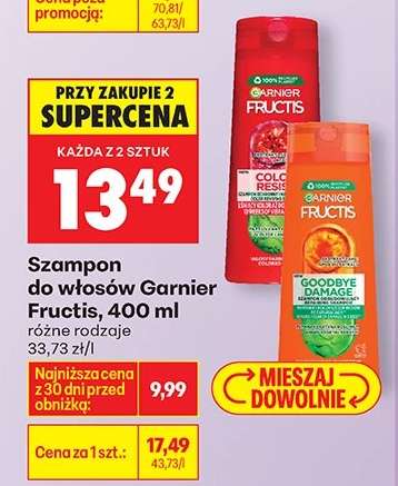 Szampon do włosów Garnier Fructis, 400 ml
