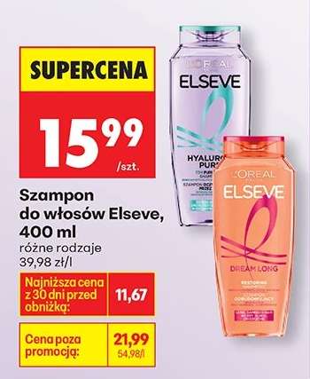 Szampon do włosów Elseve , 400 ml