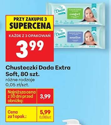 Chusteczki Dada Extra Soft 80 szt