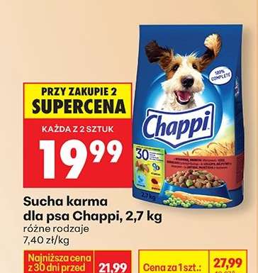 Sucha karma dla psa Chappi, 2,7 kg