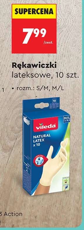 Rękawiczki lateksowe, 10 szt.