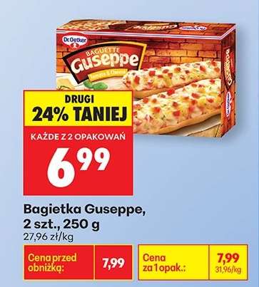 Bagietka Guseppe, 2 szt., 250 g