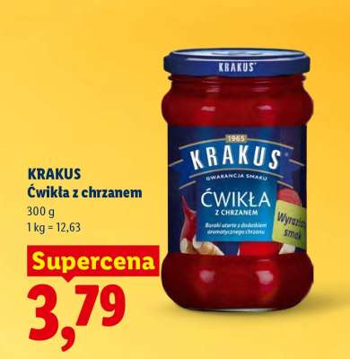 KRAKUS Ćwikła z chrzanem