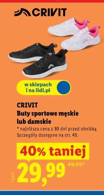 CRIVIT Buty sportowe męskie lub damskie