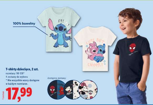 T-shirty dziecięce, 2 szt.***