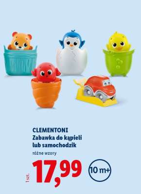 Clementoni Zabawka do kąpieli lub samochodzik