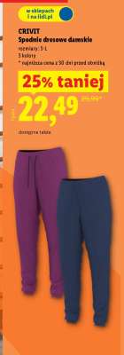 Crivit Spodnie dresowe damskie