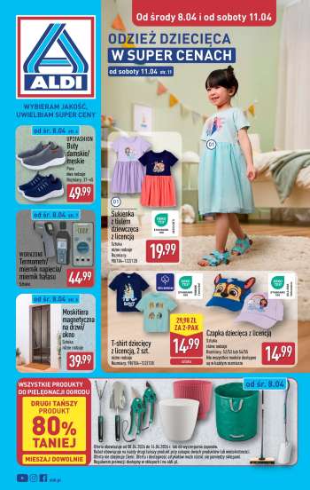 Gazetka ALDI - 8.04.2026 - 11.04.2026.