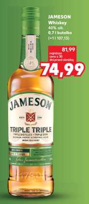 JAMESON Whiskey 40% alk. 0,7 l butelka