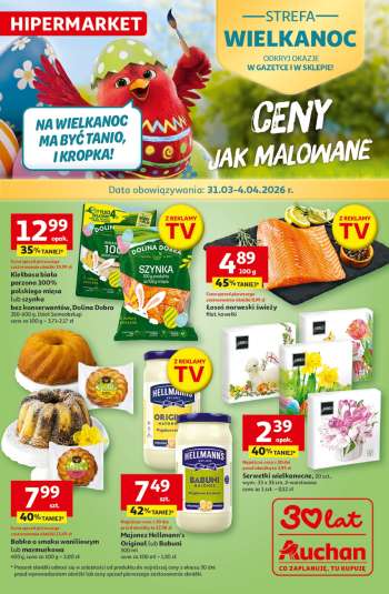 Gazetka Auchan - 31.03.2026 - 4.04.2026.