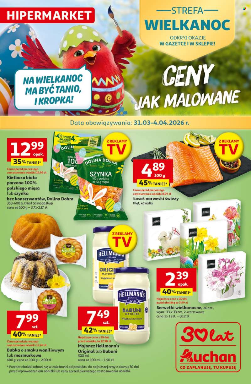 Gazetka Auchan - 31.03.2026 - 4.04.2026.