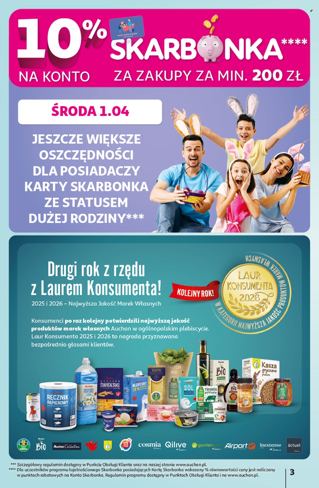 Gazetka Auchan - 31.03.2026 - 4.04.2026. Strona 3