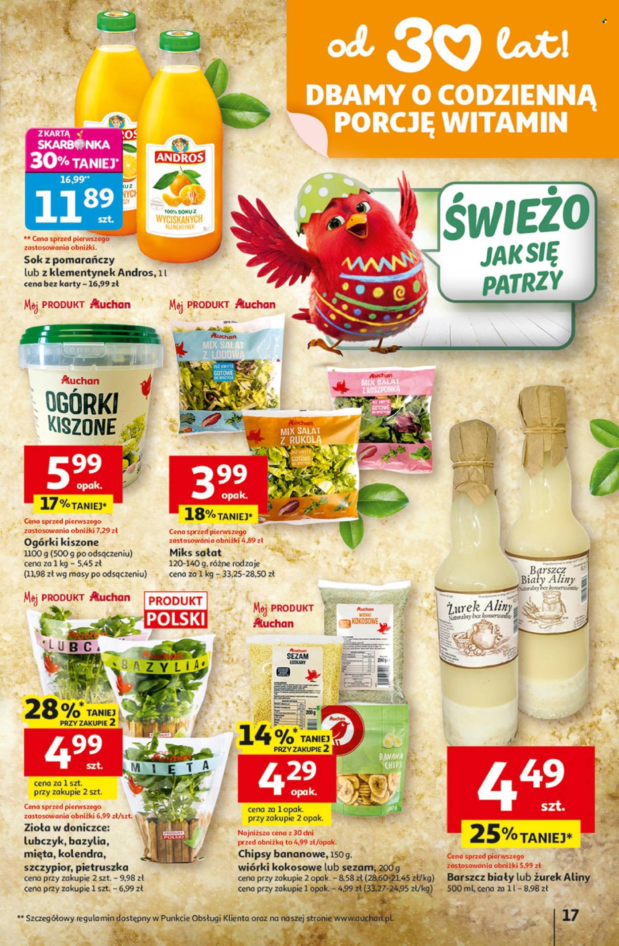 Gazetka Auchan - 31.03.2026 - 4.04.2026. Strona 17