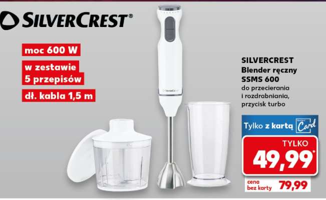SILVERCREST Blender ręczny SSMS 600