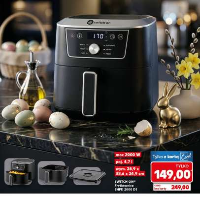 SWITCH ON® Frytkownica SHFD 2000 D1