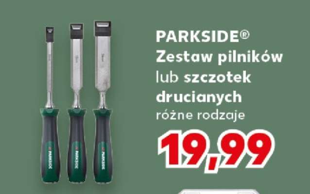 PARKSIDE® Zestaw pilników lub szczotek drucianych