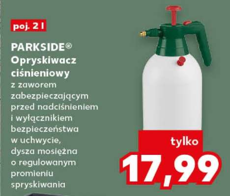PARKSIDE® Opryskiwacz ciśnieniowy