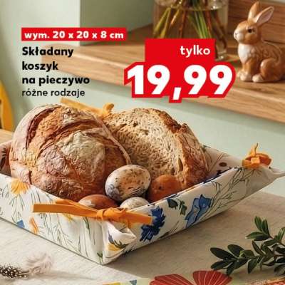 Składany koszyk na pieczywo
