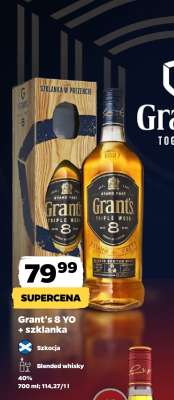 Grant's 8 YO + szklanka