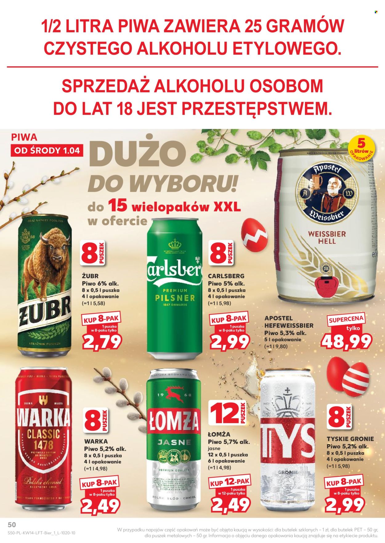 Gazetka Kaufland - 1.04.2026 - 8.04.2026. Strona 50