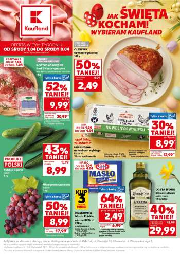 Gazetka Kaufland - 1.04.2026 - 8.04.2026.