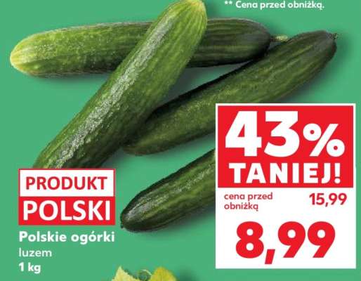 Polskie ogórki, luzem 1 kg