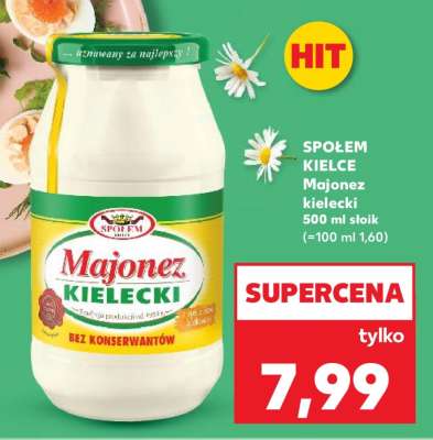 SPOŁEM KIELCE Majonez kielecki 500 ml słoik