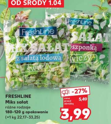 FRESHLINE Miks sałat