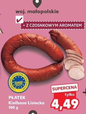 PŁATEK Kiełbasa Lisiecka 100 g