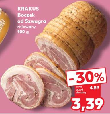 KRAKUS Boczek od Szwagra rolowany 100 g