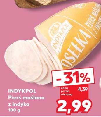 INDYKPOL Pierś maślana z indyka 100 g