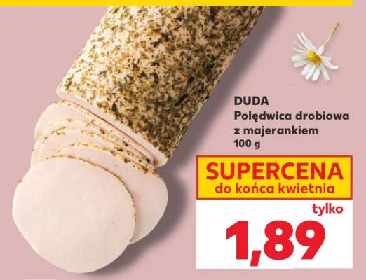 DUDA Polędwica drobiowa z majerankiem 100 g
