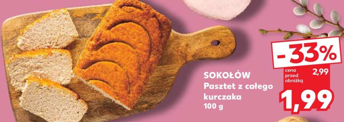 SOKOŁÓW Pasztet z całego kurczaka 100 g