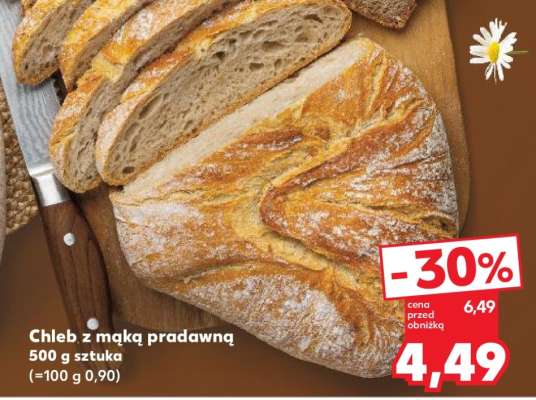 Chleb z mąką pradawną