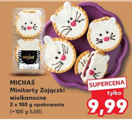 MICHAŚ Minitarty Zajączki wielkanocne