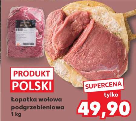 Łopatka wołowa podgrzebieniowa 1 kg