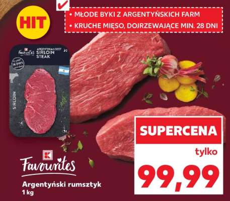 Argentyński rumsztyk 1 kg