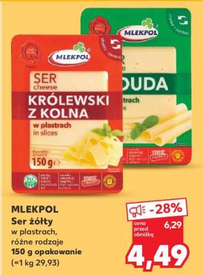 MLEKPOL Ser żółty