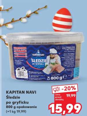 KAPITAN NAVI Śledzie po gryficku