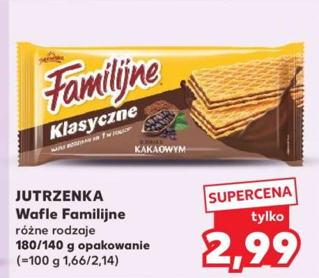 JUTRZENKA Wafle Familijne