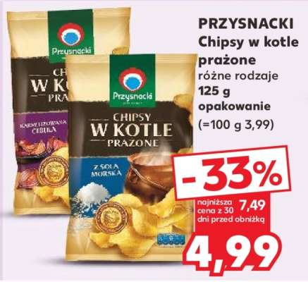 PRZYSNACKI Chipsy w kotle prażone