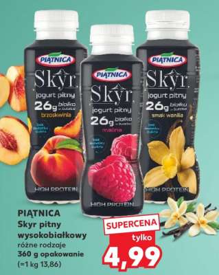 PIĄTNICA Skyr pitny wysokobiałkowy