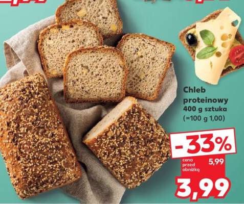 Chleb proteinowy 400 g sztuka