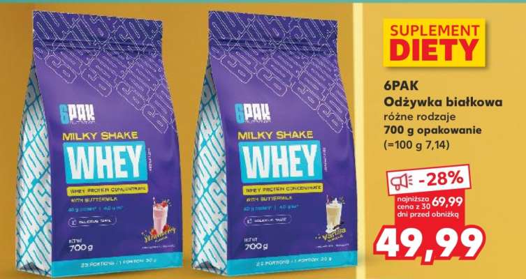 6PAK Odżywka białkowa